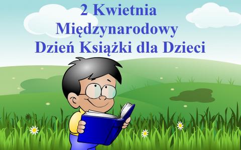 plakat- 2 Kwietnia - Międzynarodowy Dzień Książki Dla Dzieci