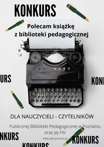Konkurs „Polecam książkę z biblioteki pedagogicznej”