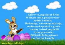 plakat- życzenia wielkanocne