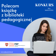 Konkurs „Polecam książkę z biblioteki pedagogicznej”